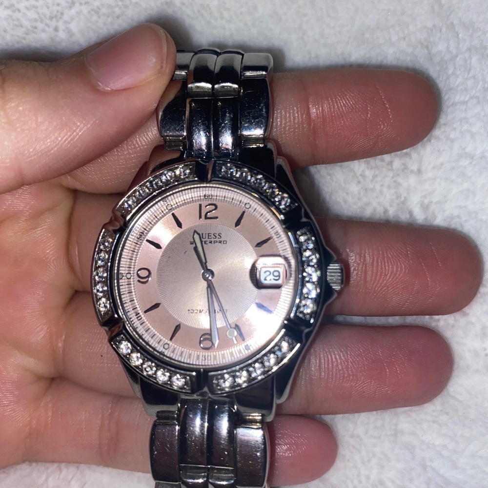 Guess Stainless Steel Quartz Watch